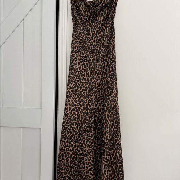 Reformation NWT Selah Silk Dress in Leo - Picture 4 of 9